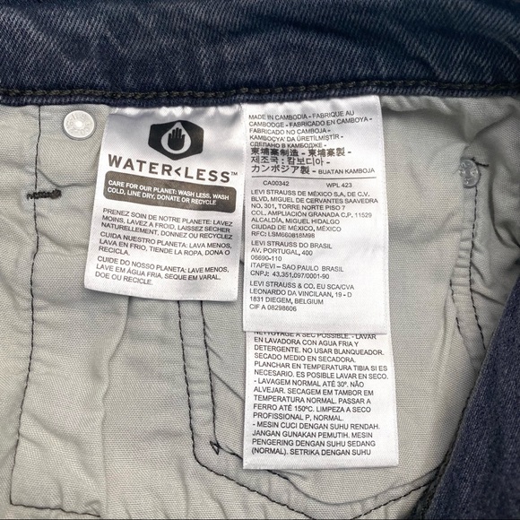 NEW Levi's Premium 501 SKINNY WOMEN'S JEANS Gray - Picture 15 of 16